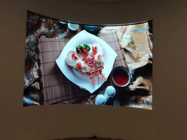 柞水室内P2.5弧形LED屏